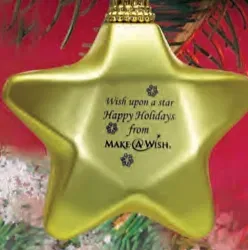 Custom Star Ornament