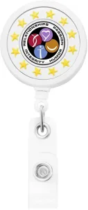 Custom Star Spinner Badge Reel