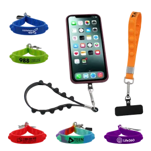 Stress Pop Wristlet Phone Holder