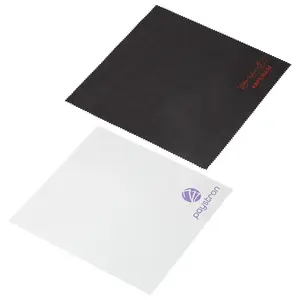 Logo Cloth 10x10 Microfiber Cleaning Cloth.