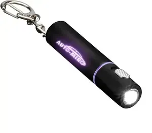 Custom LED Logo Keychain for Business Branding