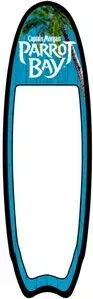 Surfboard - 72" / Softtop - With Dry Erase Surface - Quick Turn