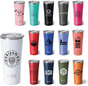 Swig 22 oz Matte Triple Insulated Tumbler - BPA Free and Durable Preciously Double Insulated Stainless Steel