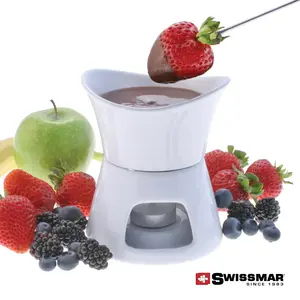 Swissmar Glow 7pc Chocolate Fondue Set