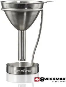 Premium Wine Aerating Stainless Steel Funnel & Stand