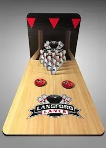 Table Top Bowling Game (18" deep/long x 12" wide)