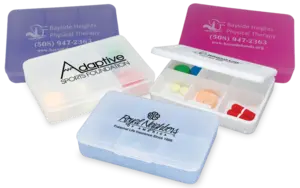 Tablet Tote Pill Box