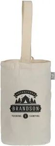 Tango - Dual-Bottle Wine Tote Bag - 8 oz Recycled Cotton Blend