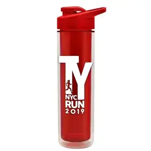 Custom Insulated Drink-Thru Lid Bottle (16 oz)