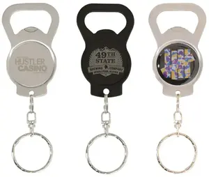 Personalized Logo Bottle Opener Keyring