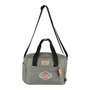 Custom Branded Recycled Cooler Bag - 12 Can Capacity