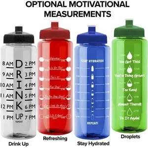 The Hydrator - 32 oz. Trans. Color Bottles