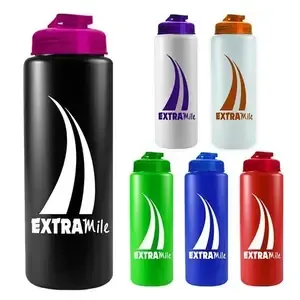 Custom USA Flip Lid Sports Bottle - 32 oz
