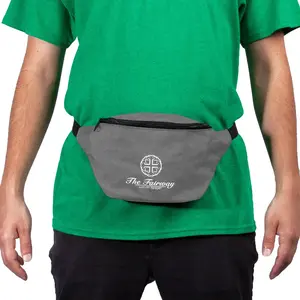 Personalized Logo Fanny Pack - Two-Tone Polyester