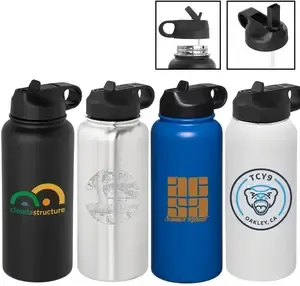 Custom Logo Water Bottle - 32 oz.