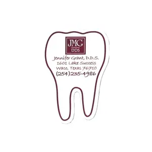 Tooth Shape Stock Vinyl Magnet - 20mil