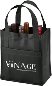 Personalized Toscana Wine Tote - 6 Bottle