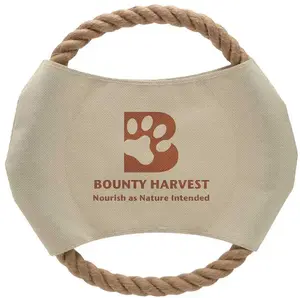 Imprinted Toss N Chew Dog Disc