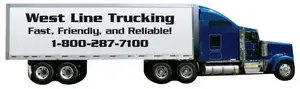 Custom Printed Tractor Trailer Magnet