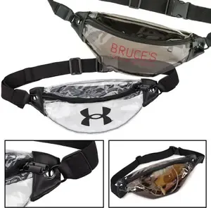 Customizable Transparent Zippered Fanny Pack