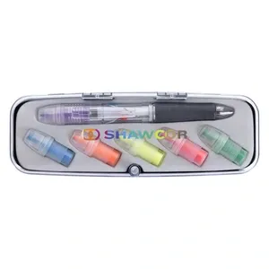 Tri-Color Pen and Highlighter Set