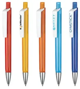 Customizable Tri-Star Transparent Ballpoint Pen - Ergonomic Design for Optimal Comfort