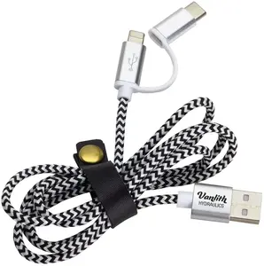 Custom Trinity 3-in-1 Charging Cable