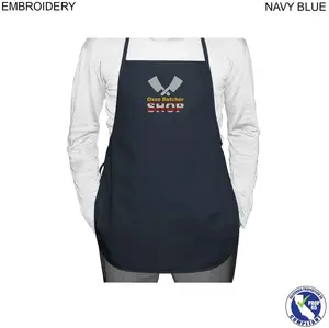 Twill Imported Economy Apron - 19" x 24"L