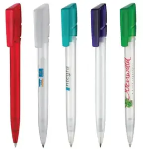 Customizable Transparent Twister Frozen Ballpoint Pen