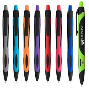 Two-tone Rubberized Pen