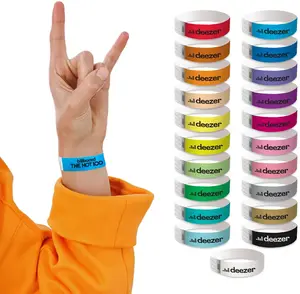 Custom Logo Tyvek Wristbands