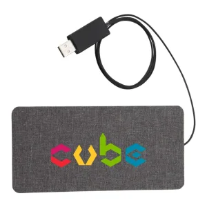 Custom Ultra Thin Fabric Wireless Charging Pad