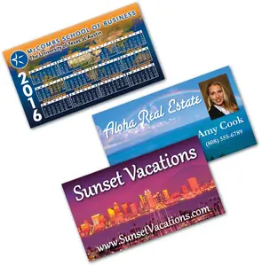 USA Custom Business Card Magnets in Vibrant Full-Color