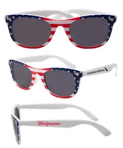 USA Flag Patriotic Sunglasses