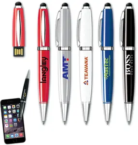 Multifunctional USB iPen with Stylus - Custom Engraving Available