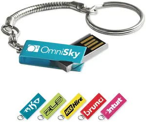 Custom Branded USB Memory Drives for Corporate Gifting and Promotions