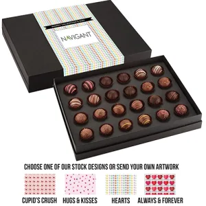 Valentine's 24-Piece Decadent Truffle Box