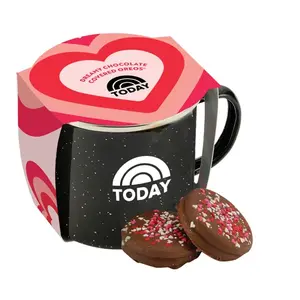 Valentine's Day Camp Mug Gift Set 16 oz