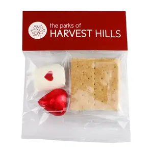 Valentine's Day S'mores Kit in Header Bag