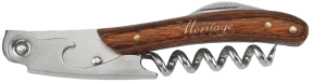 Branded Wood Wine Opener
