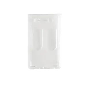 Vertical/Side Top Load Poly-carbonate 2 Card Dispenser