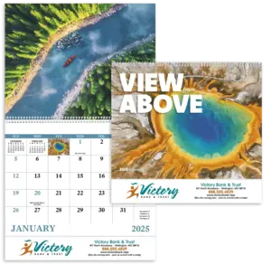 View from Above - Spiral Calendar