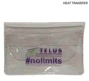 Vinyl Eyewear Pouch, Heat Transfer or Blank