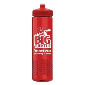 Wave Tritan® Bottle with Push-Pull Lid (24 oz.)
