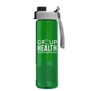 Wave Tritan® Bottle with Quick-Snap Lid and Infuser ( 24 oz.)