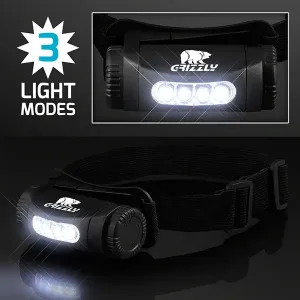 Wearable LED Head Light, Hands Free Lighting