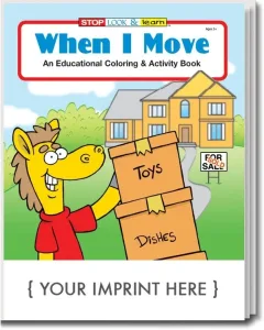 When I Move Coloring & Activity Book