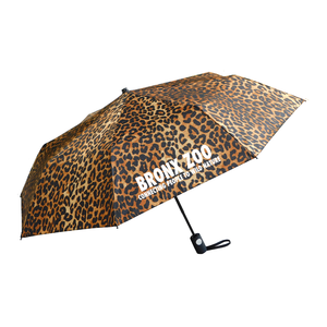 Wild Print auto open folding umbrella