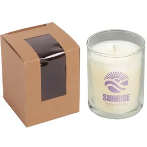 Wixie Candle with Kraft Paper Box: 3 oz