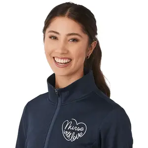 Custom Eco-Friendly Women's Full Zip Jacket